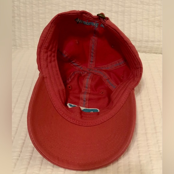 Vineyard Vines Pastel Red Strap Back Cap Adjustable - Picture 4 of 5